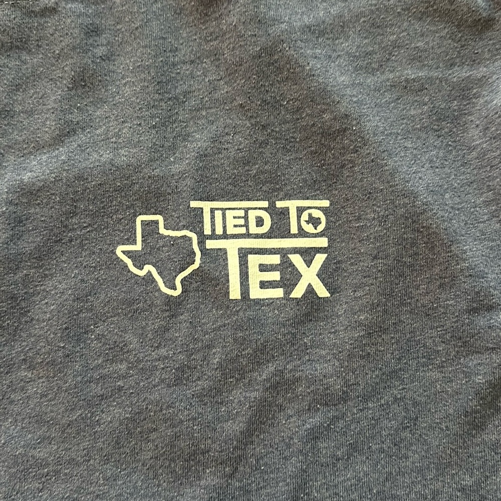 Tied to Texas tee-large